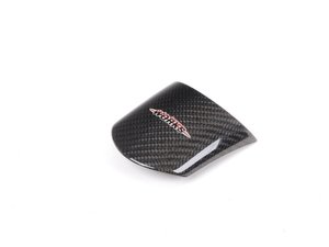 ES#52285 - 32300403582 - Carbon Fiber JCW Cover For Sport Wheel - (NO LONGER AVAILABLE) - Lower center CF JCW logo for the sport steering wheel - Genuine MINI - 
