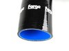 ES#1832525 - FMKT008 - Upper Intercooler Boost Hose Kit - Black - 2-piece kit connects turbo and intake manifold to intercooler - Forge - Audi