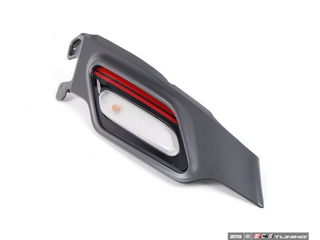 ES#2627151 - 51139808593 - Side Carrier Turn Signal Trim JCW - Left - Mounts to the quarter panel location - Genuine MINI - MINI