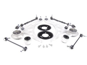 ES#2219662 - E463112-L2MTC - Front Suspension Refresh Kit - Level 2 - Control arms and brackets, tie rods, and stabilizer end links for a more complete front suspension rebuild - Assembled By ECS - BMW