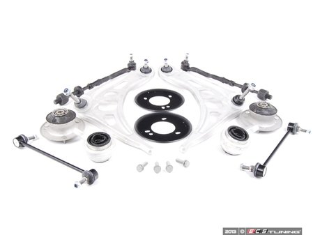 ES#2219662 - E463112-L2MTC - Front Suspension Refresh Kit - Level 2 - Control arms and brackets, tie rods, and stabilizer end links for a more complete front suspension rebuild - Assembled By ECS - BMW