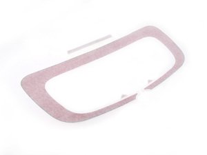 ES#2627642 - 51147331073 - Red Adhesive Film, Hood, Outer - GP2 - GP red decal that mounts around the hood scoop - Genuine MINI - MINI