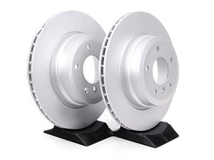 ES#2642165 - 34216855003KT - Rear Brake Rotors - Pair (324x22) - Quality replacement rotor for your car - Genuine BMW - BMW