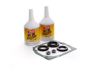 ES#2586776 - 33111211708KT - Differential Service Kit - Everything you need to service your differential, featuring Redline 75w90 - Assembled By ECS - BMW