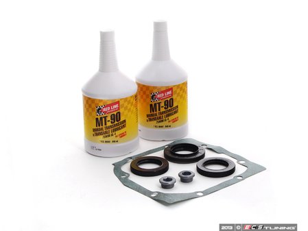 ES#2586776 - 33111211708KT - Differential Service Kit - Everything you need to service your differential, featuring Redline 75w90 - Assembled By ECS - BMW