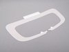 ES#2627642 - 51147331073 - Red Adhesive Film, Hood, Outer - GP2 - GP red decal that mounts around the hood scoop - Genuine MINI - MINI