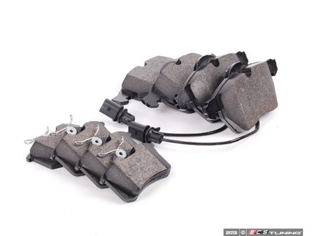 ES#2637058 - 4B0698151JKT2 - Front & Rear Brake Pad Kit - Semi metallic brake pads offering great bite and no noise - Vaico - Audi Volkswagen