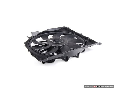 ES#38062 - 17113442089 - E83 X3 Radiator Cooling Fan Assembly - Cooling fan that is mounted behind the radiator - Genuine BMW - BMW