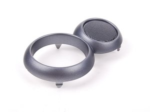 ES#99294 - 51417050892 - Right Cover For Door Opener / Speaker Grille - Anthracite - Mounts to the speaker and handle surround - Genuine MINI - MINI