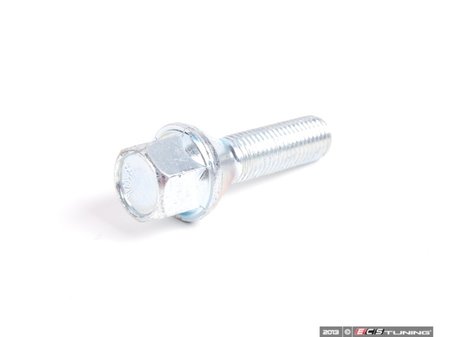 ES#2168006 - c17a35 - Conical Seat Wheel Bolt - 12x1.5x35mm - Priced Each - Zinc-coated wheel bolts - ECS - BMW Volkswagen Mercedes Benz MINI