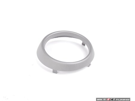 ES#2498913 - 51169804630 - Shifter Trim Ring - Anthracite - Located around the center console shifter - Genuine MINI - MINI