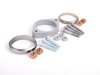 ES#2602627 - 18111719417KT - Muffler Installation Kit - Everything you need to install a new muffler - Genuine BMW - BMW