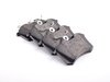 ES#514259 - 4A0698007 -  Front & Rear Economy Brake Service Kit - (NO LONGER AVAILABLE) - Featuring rotors with Vaico brake pads - Assembled By ECS - 