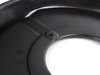 ES#427857 - 8A0615611C - Rear Dust Shield - Left - (NO LONGER AVAILABLE) - Mounted behind the rear brake rotor - Genuine Volkswagen Audi - 