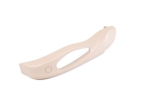 ES#143519 - 52108260857 - Beige Outer Seat Trim Cover - Left - Located on the outer edge of the seat - Genuine BMW - BMW