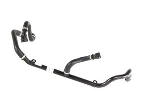 ES#38387 - 17127525870 - Lower Coolant Hose Assembly - Located across the front of the engine bay - Genuine BMW - BMW