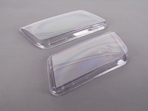 ES#2608921 - 3592LTNN12749 - Plastic Headlight Lens - Set - Replace your weather worn & faded headlight lenses with these plastic lenses. - Bremmen Parts - Volkswagen