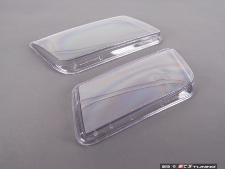 ES#2608921 - 3592LTNN12749 - Plastic Headlight Lens - Set - Replace your weather worn & faded headlight lenses with these plastic lenses. - Bremmen Parts - Volkswagen