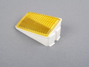 ES#2642227 - 91163194200 - Yellow Fog Light Lens - Right Side Fitment - Installs easily to replace your cracked or broken lens - URO - Porsche