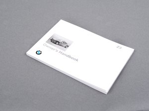 ES#13137 - 01419789951 - Owner's Manual - Everything you need to know about your car - Genuine BMW - BMW