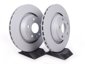 ES#2074653 - 8J0698601A - Rear Brake Rotors - Pair (310x22) - With "Coat Z-Anti Corrosion" coating - Zimmermann - Audi