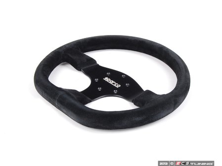 ES#2642661 - 015R353PSN - 353 Steering Wheel - Suede Black - Customize your driving experience with this fine suede steering wheel - Sparco - MINI