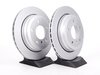 ES#1866548 - E463411 - Rear Brake Service Kit - Featuring Zimmermann coated rotors and ECS DD23 ceramic brake pads. - Assembled By ECS - BMW