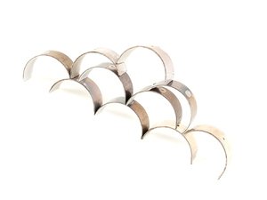 ES#2301 - 034105701B40Z - Upper Rod Bearing Set - Standard - Comes with 5 upper and 5 lower shells only,  - Glyco - Audi