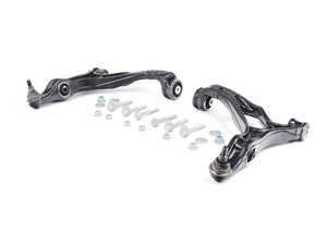 ES#2608966 - 95534101750KT1 - Cayenne Turbo S Front Lower Control Arm Kit - With Hardware - Turbo S control arm upgrade with mounting hardware - Genuine Porsche - Porsche