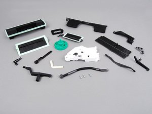 ES#176631 - 64116910916 - Set Of Small Parts Adjustment Lever - Includes flaps and mounting parts for the HVAC system - Genuine MINI - MINI