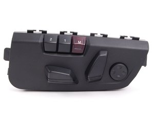 ES#2859817 - 61319359831 - Power Seat Control Panel - Left - Used for the driver side - Genuine BMW - BMW