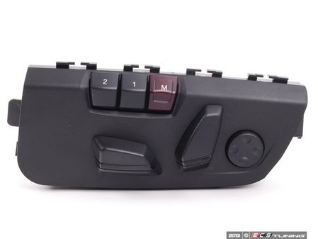 ES#2859817 - 61319359831 - Power Seat Control Panel - Left - Used for the driver side - Genuine BMW - BMW