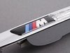 ES#1305281 - 51657207173 - ///M Fender Grille - Left - Black Chrome. The fender insert featuring the ///M logo - Genuine BMW - BMW