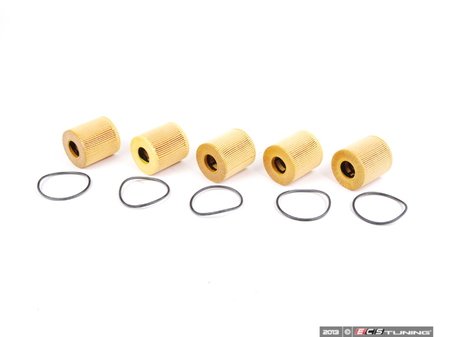 ES#2594057 - 114276224465PKT2 - Oil Filter Kit With O-Ring - 5 Pack - Multi-pack oil filter kits to ensure your oil stays contaminant free : Gen 2 MINIs - Mann - MINI