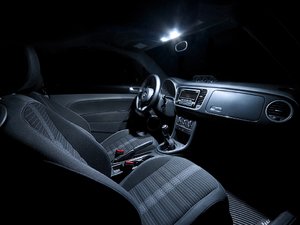 ES#2642238 - 2012BEETLEINTKT - Master LED Interior Lighting Kit - Transform your complete interior in minutes with new LED interior bulbs from Ziza - ZiZa - Volkswagen