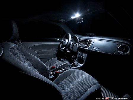 ES#2642238 - 2012BEETLEINTKT - Master LED Interior Lighting Kit - Transform your complete interior in minutes with new LED interior bulbs from Ziza - ZiZa - Volkswagen
