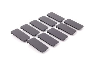 ES#2608196 - 51458168069KT - Trim Cover - Pack Of 10 - Black, used for covering unused switch holes - Genuine BMW - BMW