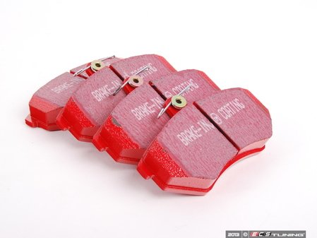 ES#2612205 - DP3841/2CKT - Front & Rear EBC Redstuff Performance Brake Pad Kit - A high performance street pad, featuring Kevlar technology. - Assembled By ECS - Volkswagen
