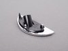 ES#172795 - 63126922155 - Chrome Cover For Washer Headlights - Left Side - Replace your missing or damaged cover - Genuine MINI - MINI