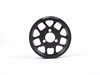 ES#2535 - VR612VPS - ECS Lightweight Pulley Kit - Black - Includes lightweight crank & power steering pulleys, new key way & OEM crank bolt - ECS - Volkswagen