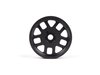 ES#2535 - VR612VPS - ECS Lightweight Pulley Kit - Black - Includes lightweight crank & power steering pulleys, new key way & OEM crank bolt - ECS - Volkswagen