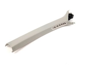 ES#1928666 - 1K9867233A6K8 - A Pillar Trim - Left - Spotless new pearl grey pillar trim to replace your smudged up or damaged one - Genuine Volkswagen Audi - Volkswagen