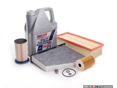 ES#2635430 - B7TDI40KKT7 - ECS Tuning 40K Service Kit - Kit including oil and all the required filters to keep your TDI running efficiently - Assembled By ECS - Volkswagen