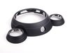 ES#2628552 - 51459810001 - Center Trim Ring - Chrome / Piano Black - Located around the center insterment cluster - Genuine MINI - MINI