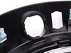 ES#2628552 - 51459810001 - Center Trim Ring - Chrome / Piano Black - Located around the center insterment cluster - Genuine MINI - MINI