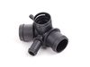 ES#2597925 - 1J0121087A - Water Distribution Pipe - Plastic 3-way oulet at lower radiator hose - URO - Audi Volkswagen