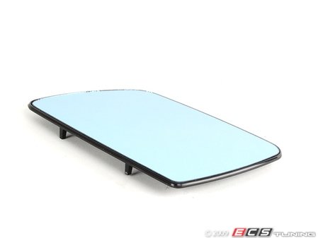 ES#87723 - 51168408797 - E53 X5 Heated Mirror Glass - Left - Replacement mirror glass with blue tint - Genuine BMW - BMW