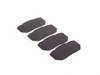 ES#520352 - DP31470C -  Rear RedStuff Performance Brake Pad Set - High performance street pad, featuring Kevlar technology - EBC - Audi Volkswagen
