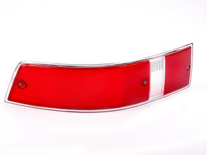 ES#2608919 - 90163190504 - Tail Light Lens With Chrome Rim - Left side fitment - URO - Porsche