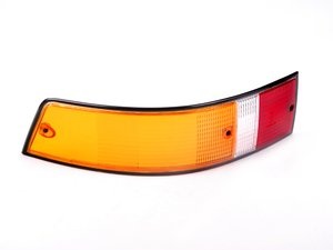 ES#2608906 - 91163194900 - European Tail Light Lens With Black Rim - Left side fitment - URO - Porsche